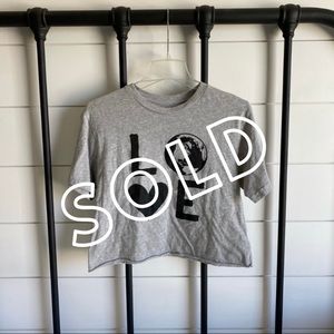 ‘LOVE’ Crop Top